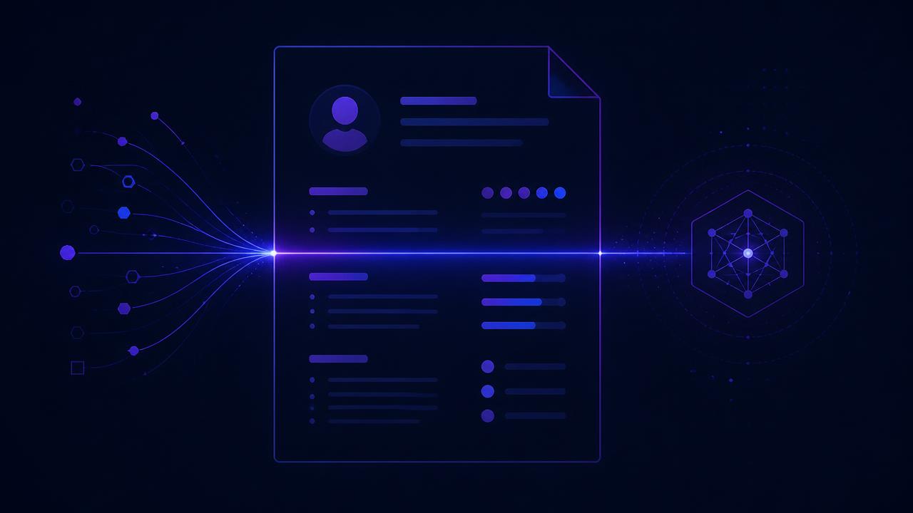 AI Resume Analyzer project visual